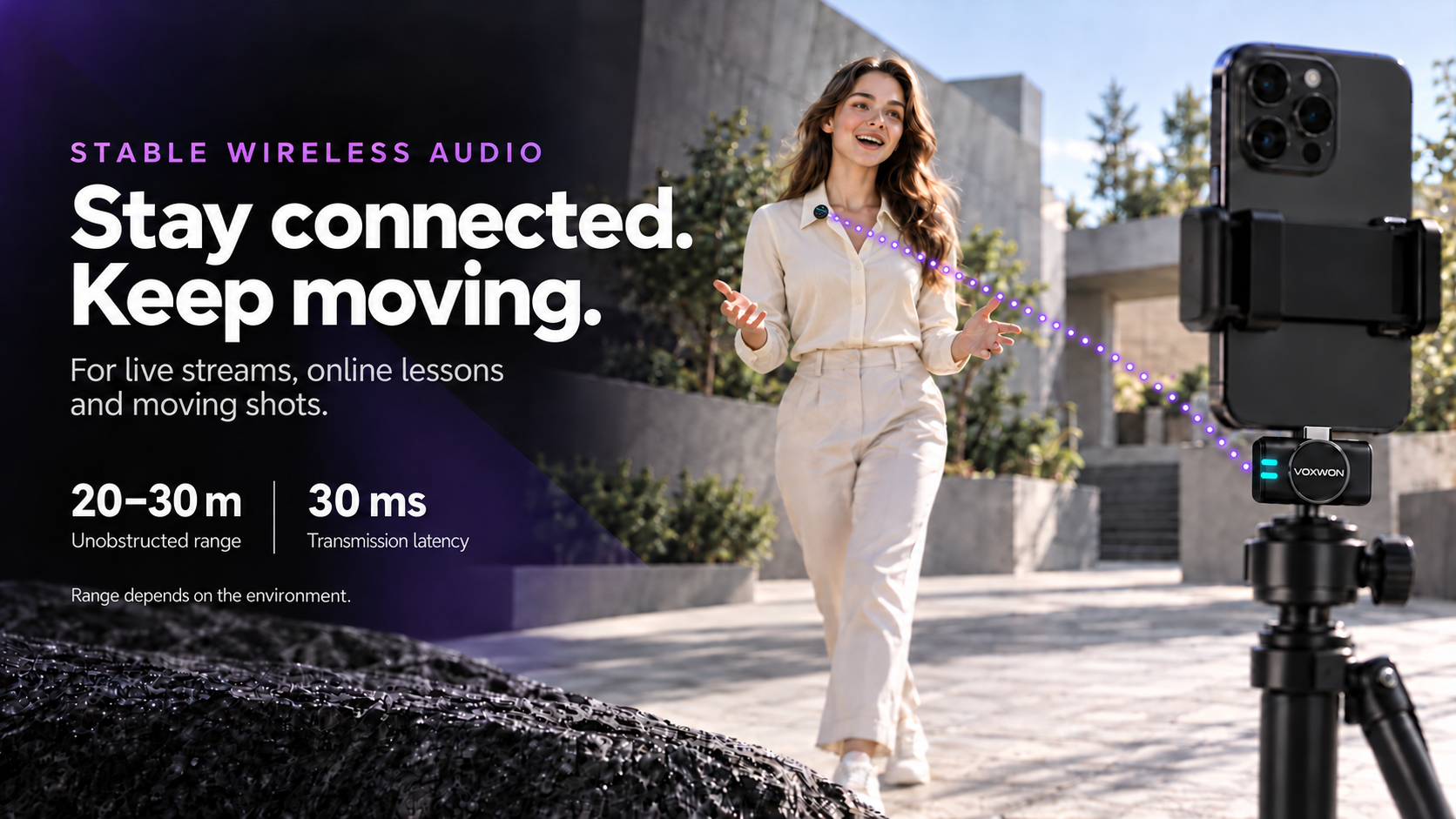 VOXWON S3 — Stay connected. Keep moving.